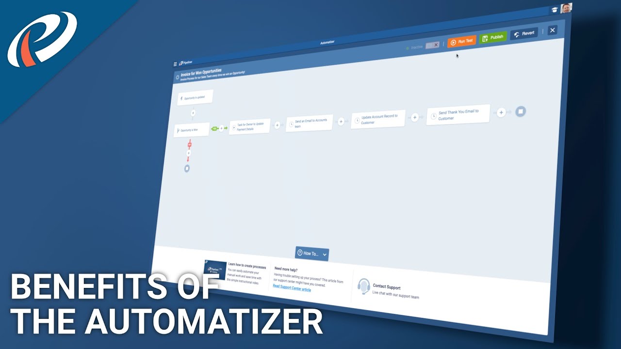 Streamline Company Processes with the Pipeliner CRM Automatizer