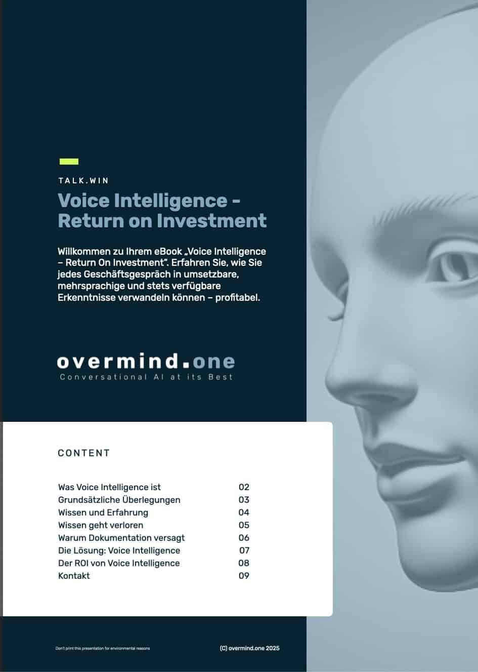 Screenshot Next generation AI for corporate challenges